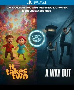 Comprar It Takes Two + A WAY OUT PS4 & PS5 para PS4 & PS5 - PSNCLICK Digitales Latinoamérica